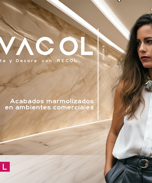 Veneciano acabado tipo marmolizado